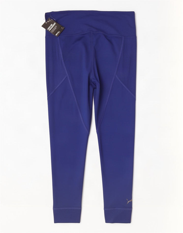Puma Leggings para mujer ES 40 XL Poliéster azul