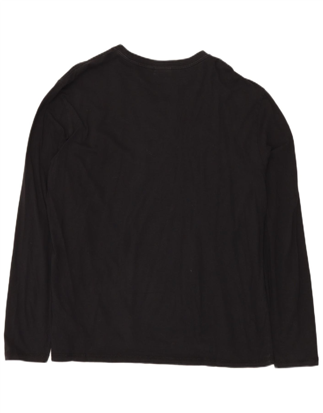 NAPAPIJRI Top gráfico para hombre manga larga 3XL Algodón negro