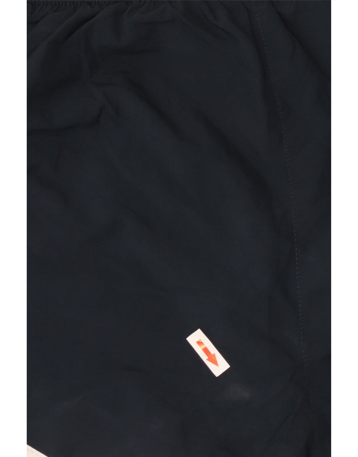 NIKE Pantalones cortos deportivos Dri Fit para mujer UK 44 Mediano Azul marino Poliéster