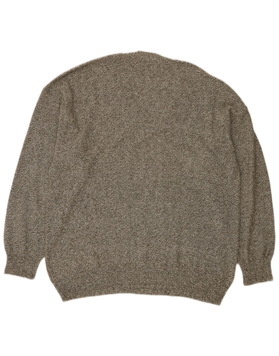 Engbers Jersey con cuello en V para hombre IT 50 de algodón a rayas gris medio