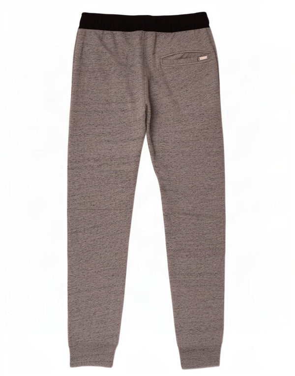 Diesel Hombre Pantalones De Chándal Joggers Large Gris Colorblock Algodón