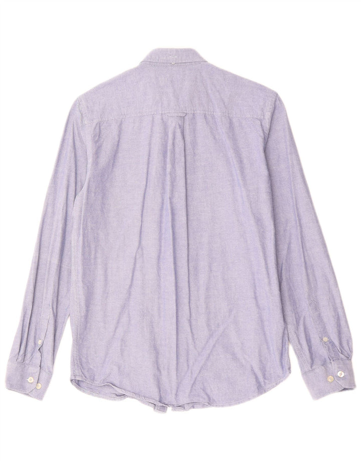 BEN SHERMAN Camisa Hombre Pequeña Algodón Azul