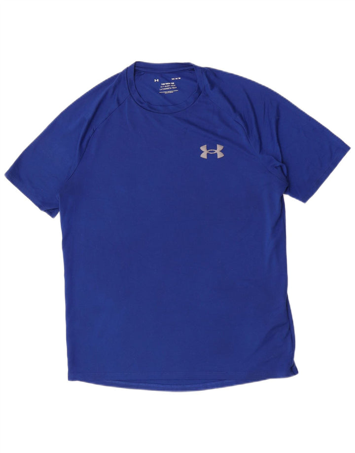 Camiseta Under Armour Hombre Top Azul Medio