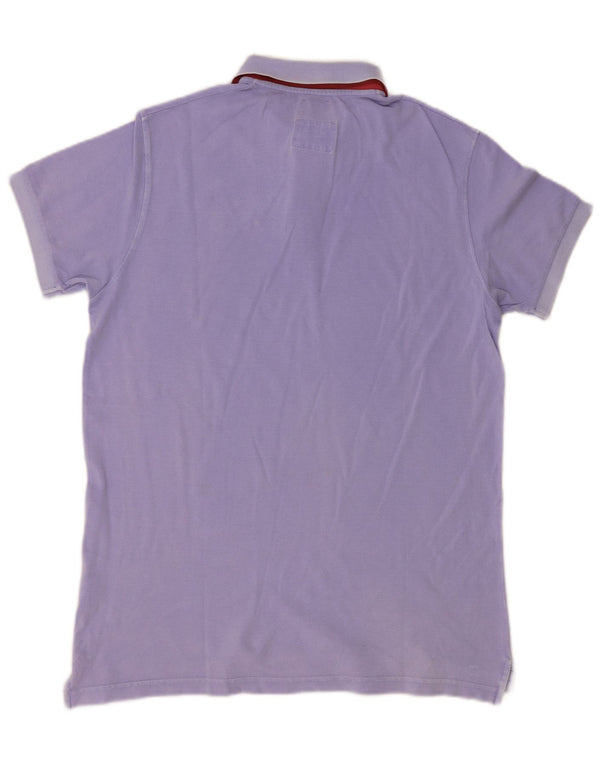 Asociación de Polo de EE. UU. Camisa Hombre XL Morado Algodón