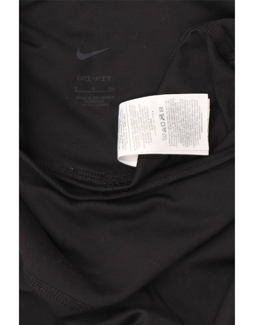 Nike Leggings Dri Fit para mujer UK 10 Small Poliéster negro