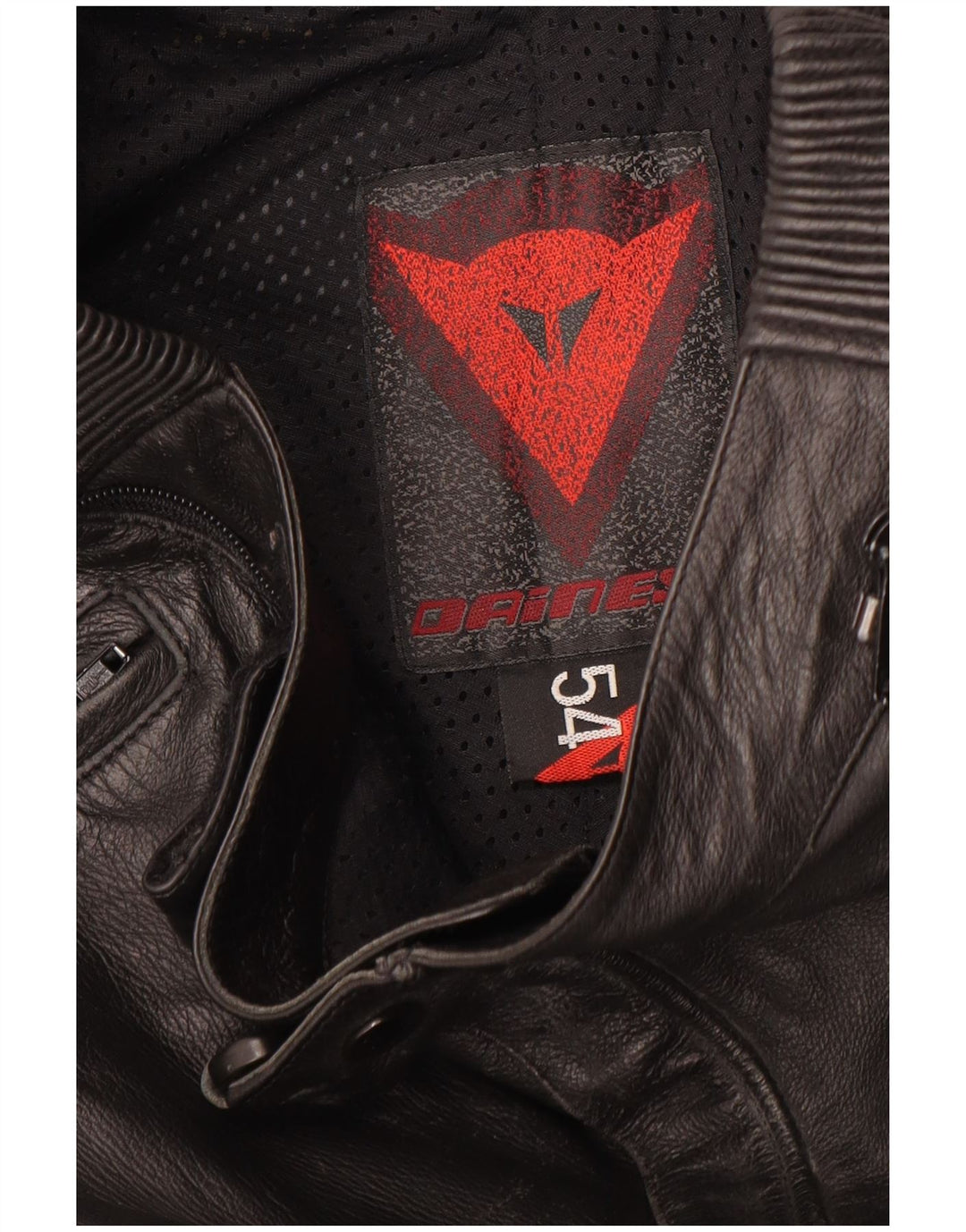 Pantalones Dainese Moto Racer de cuero para hombre EU 54 Large W32 L30 Black