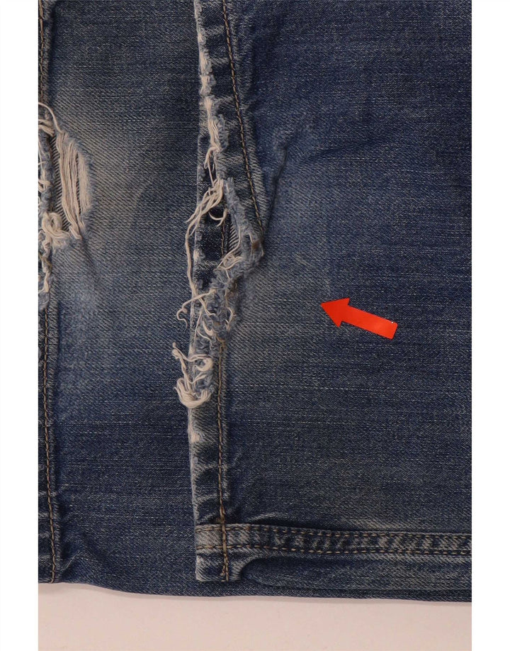Diesel Hombre Larkee Regular Jeans Rectos W36 L32 Algodón Azul