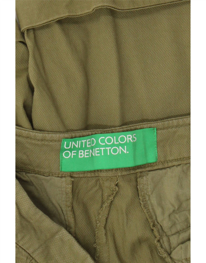 Benetton Shorts Chinos Hombre W30 Medium Khaki