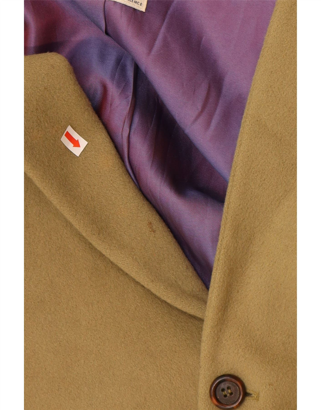 HUGO BOSS Chaqueta tipo blazer de 2 botones para hombre EU 52 XL Lana beige