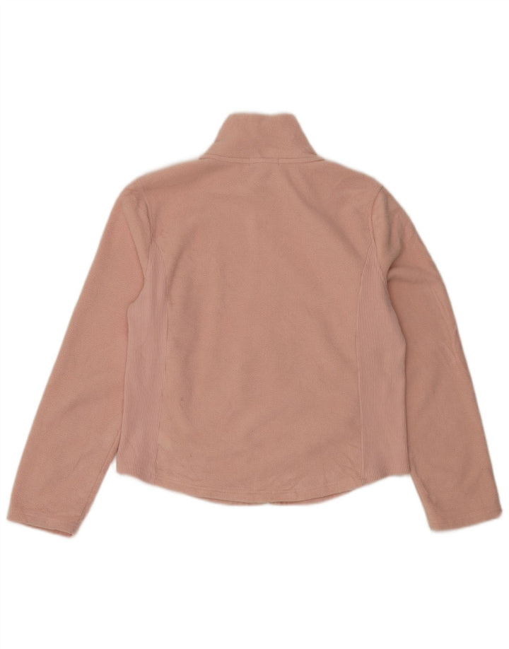 CHAPS Chaqueta polar para mujer UK 16 Grande Poliéster rosa