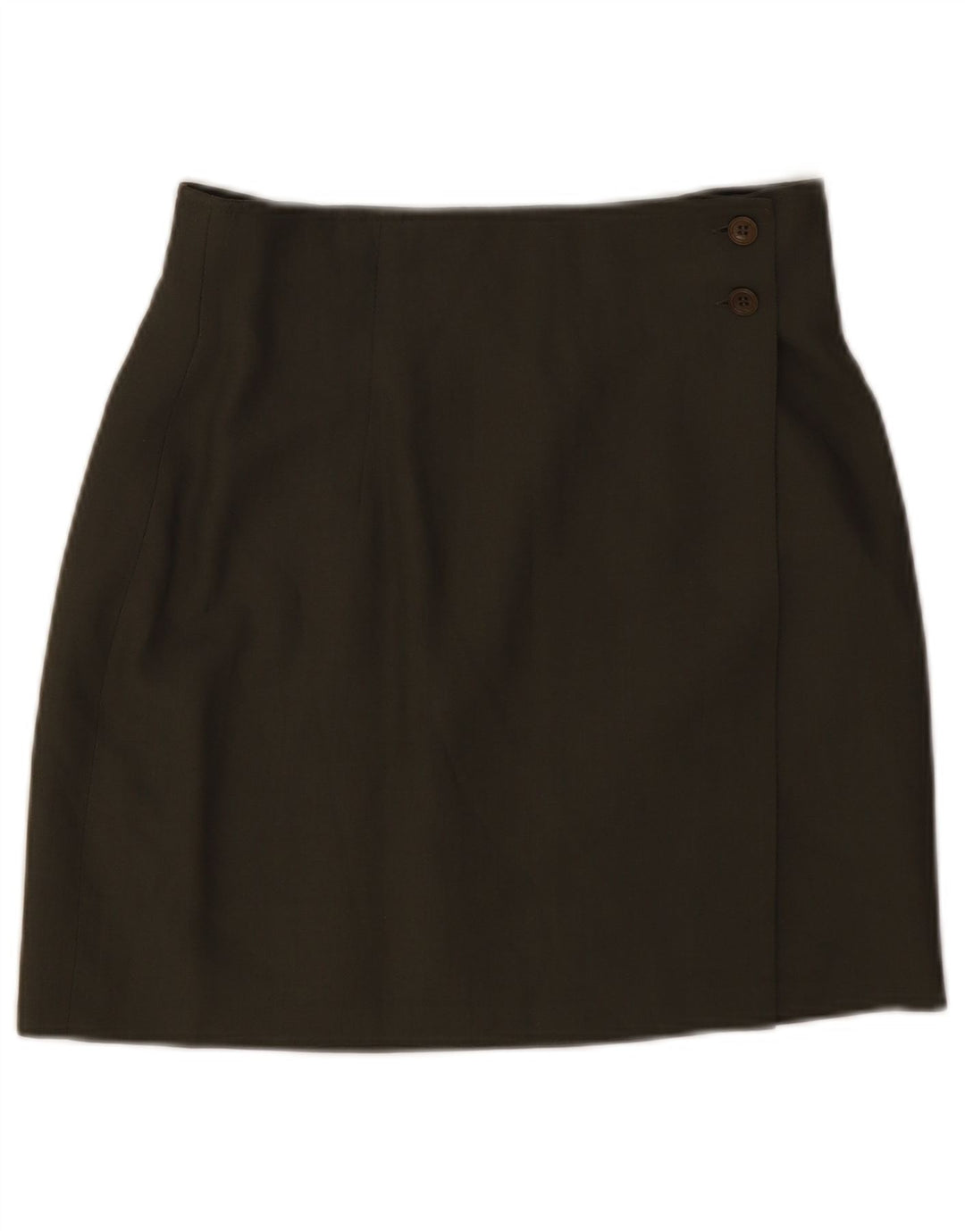Falda Cruzada Sisley Mujer W28 Viscosa Caqui Mediana