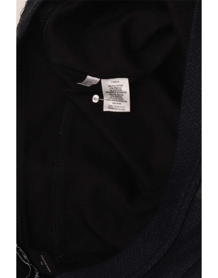 Dkny Leggings para mujer UK 44 Poliéster geométrico azul marino mediano