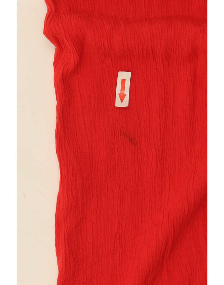Marks & Spencer Maxi Vestido de Verano para Mujer UK 44 Mediano Rojo