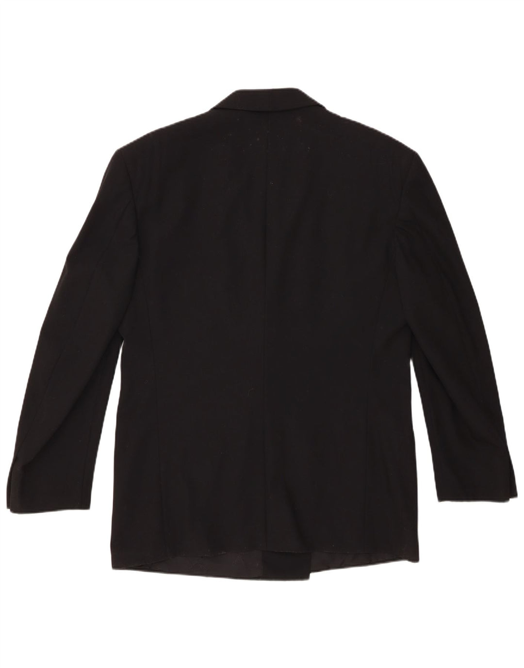 Trussardi Chaqueta Blazer De Doble Botonadura Para Hombre IT 52 XL Lana Virgen Negra