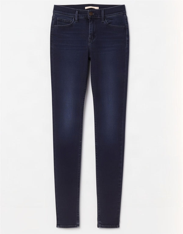 Vaqueros Levi's 710 Super Skinny para mujer W28 L32 Algodón azul marino