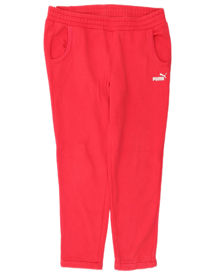 PUMA Pantalones de chándal para mujer, talla 40, talla grande, color rosa
