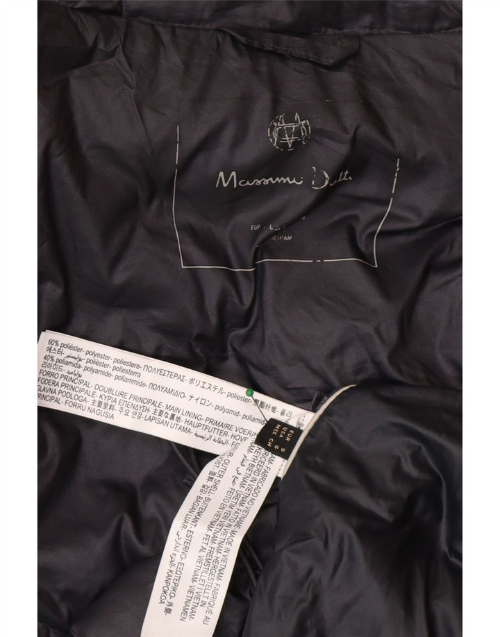 Massimo Dutti Chaqueta Acolchada Hombre UK 36 Small Azul Marino Poliéster