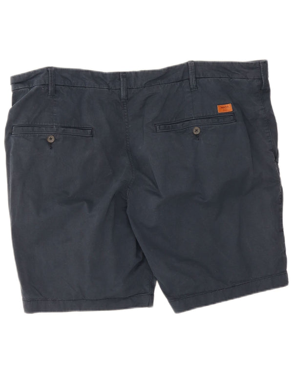Timberland Pantalones cortos chinos para hombre W42 2XL Algodón azul marino