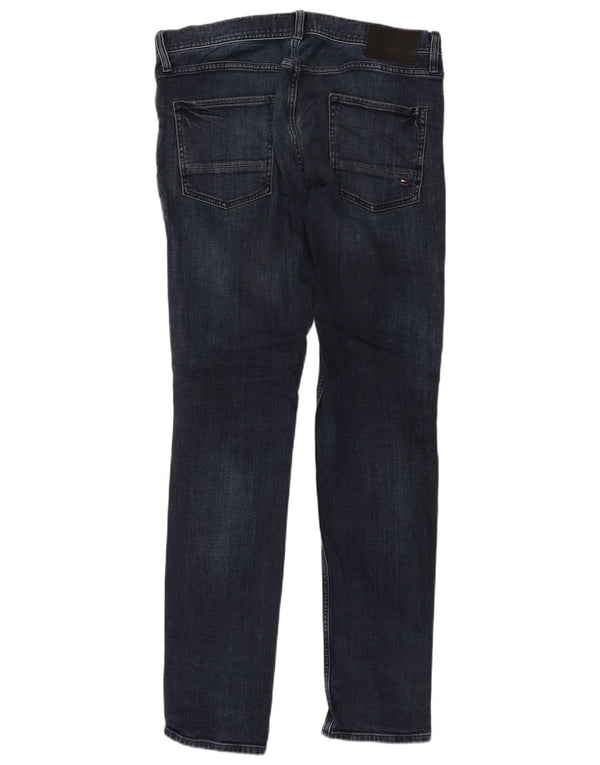 Tommy Hilfiger Vaqueros rectos Denton para hombre W34 L34 Algodón azul marino