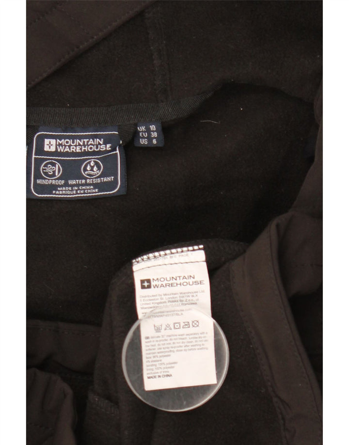 Chaqueta cortavientos con capucha para mujer Mountain Warehouse UK 40 Small Black