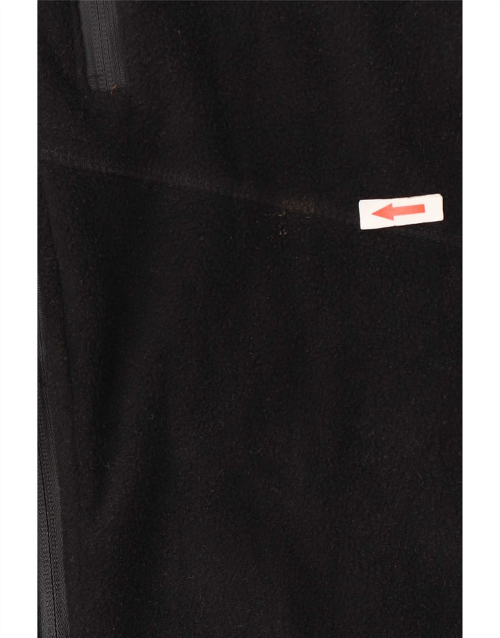 Fila Mens Liner Fleece Jacket UK 36 Small Poliéster negro