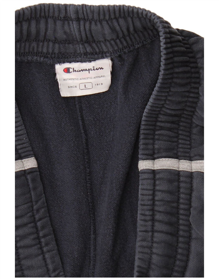 CHAMPION Pantalón de Chándal para Hombre Grande Azul Marino Algodón