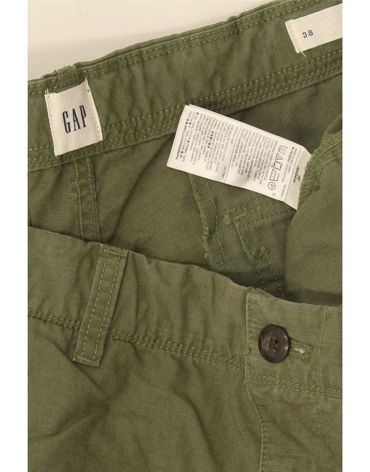 Gap Shorts Cargo Hombre W38 XL Algodón Caqui