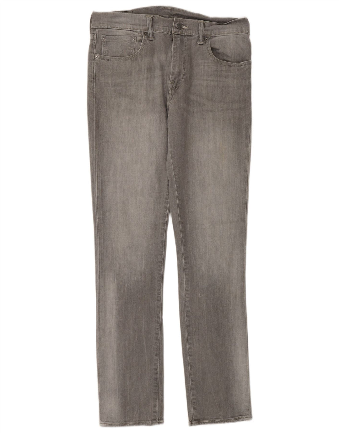 Levi's Hombre 511 Slim Jeans W32 L32 Algodón Gris
