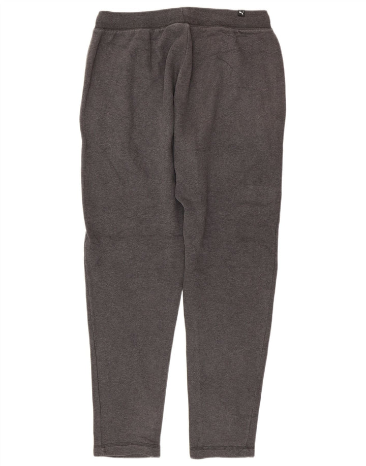 PUMA Pantalones de chándal para hombre, algodón gris grande