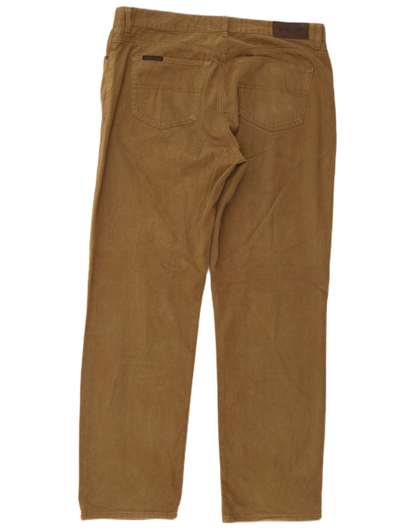 Gant Pantalones rectos informales para hombre W40 L34 Algodón caqui