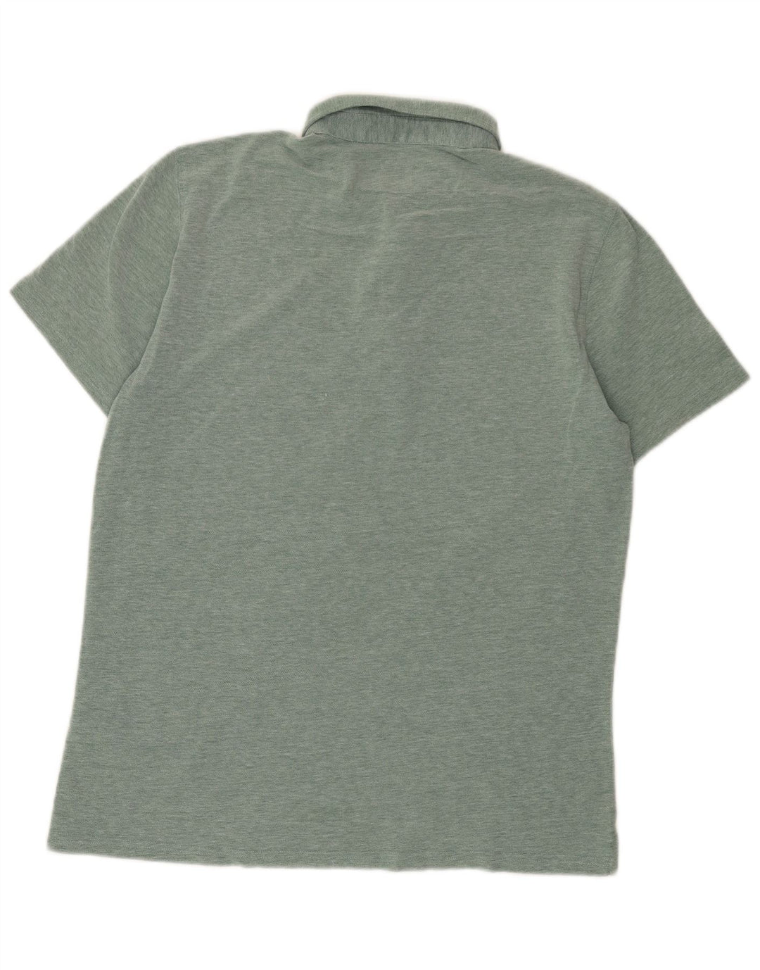 Polo Massimo Dutti Hombre Large Verde Algodón