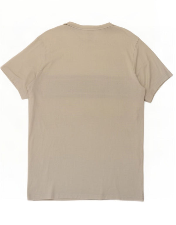 Calvin Klein Camiseta Gráfica para Hombre Top Mediano Blanco Colorblock