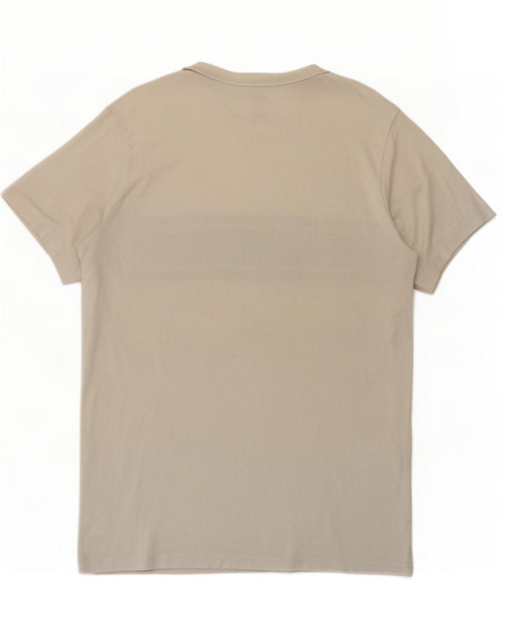 Calvin Klein Camiseta Gráfica para Hombre Top Mediano Blanco Colorblock