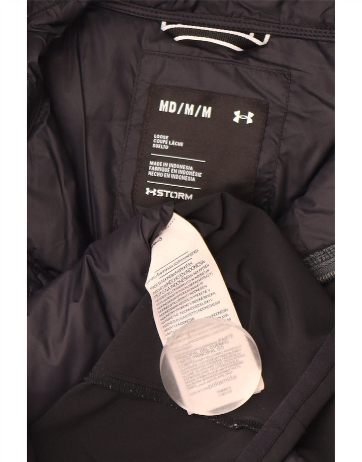 Under Armour Chaqueta acolchada con gráfico para hombre UK 38 Medium Azul marino Colorblock