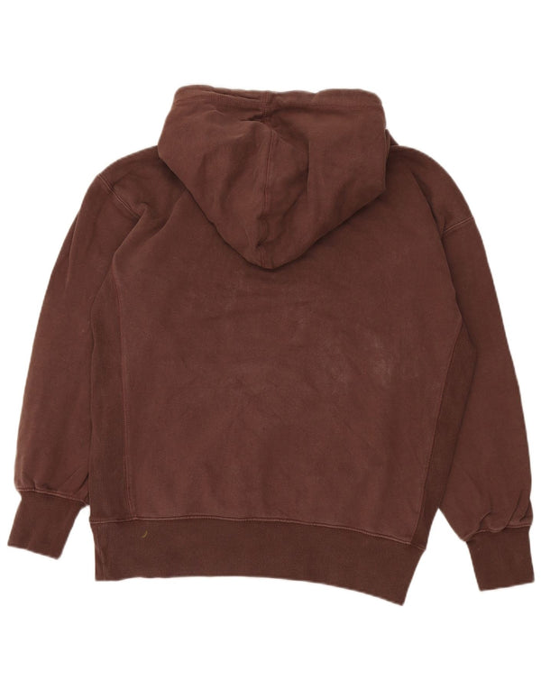 Superdry Jersey con capucha holgada para hombre XS Algodón marrón