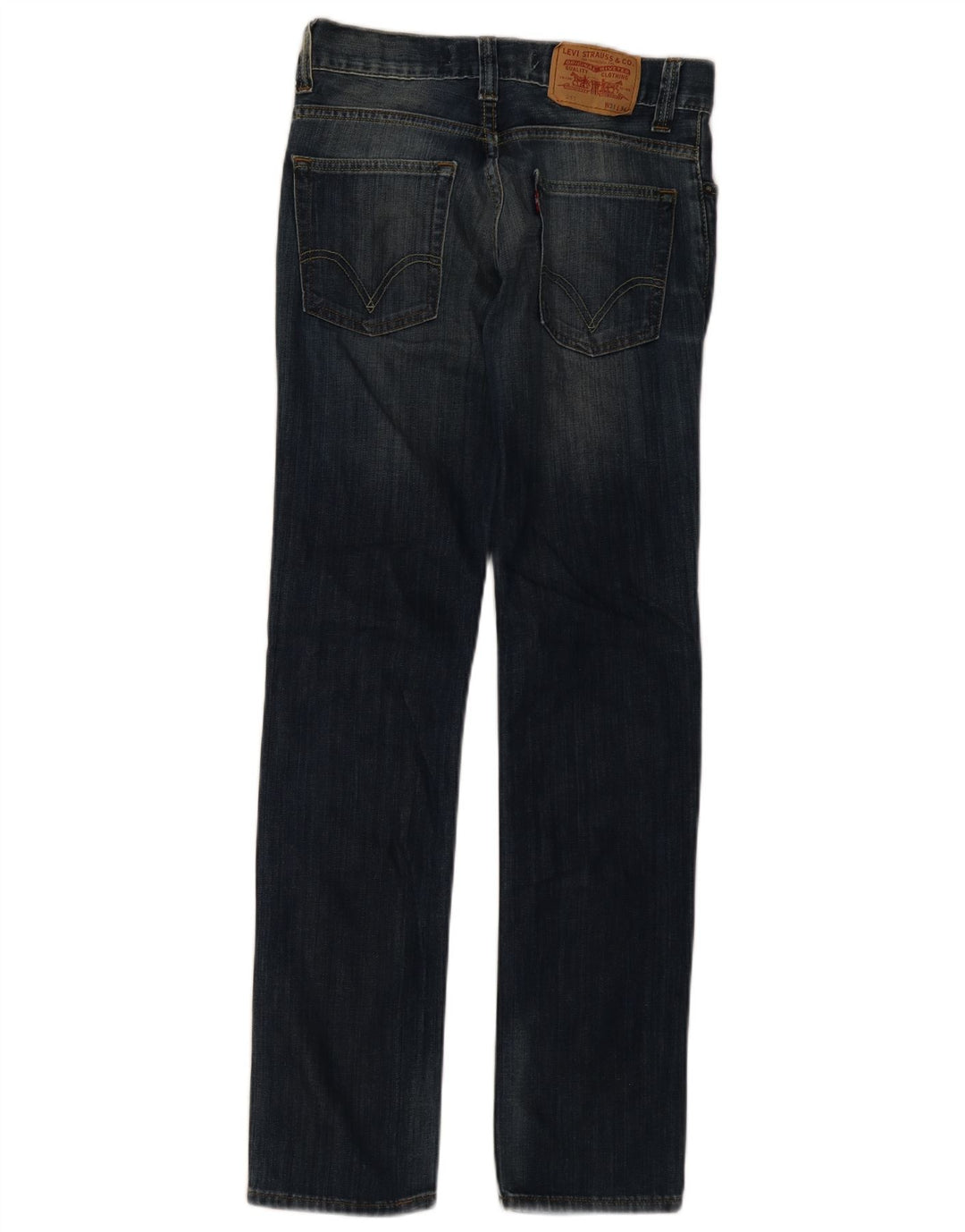 Levi's Hombre 511 Slim Jeans W31 L34 Algodón Azul Marino