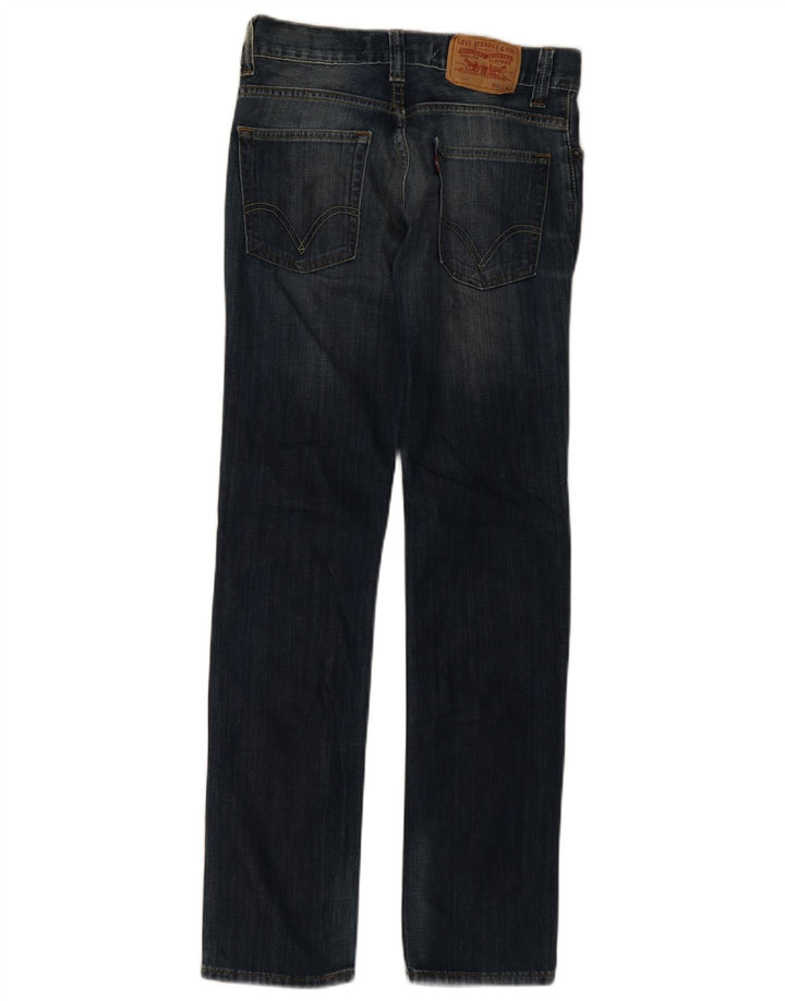 Levi's Hombre 511 Slim Jeans W31 L34 Algodón Azul Marino