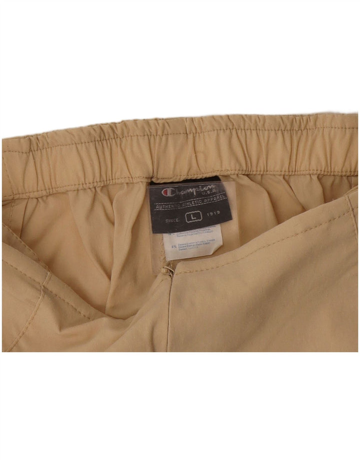 Champion Pantalones Capri Mujer Grande W32 L18 Beige