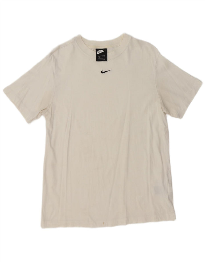 Camiseta Nike Hombre Top XS Blanco Algodón