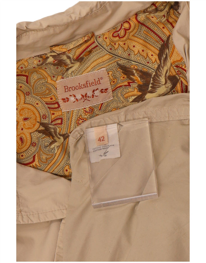 BROOKSFIELD Chaqueta cortavientos para mujer IT 42 Algodón beige medio