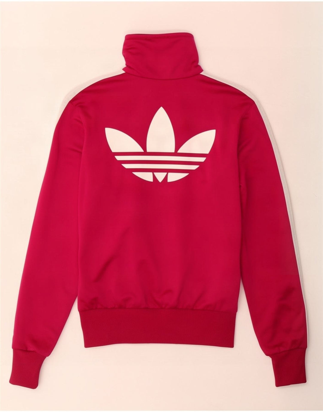 Adidas Chaqueta superior de chándal gráfico para mujer EU 34 XS Rosa Poliéster