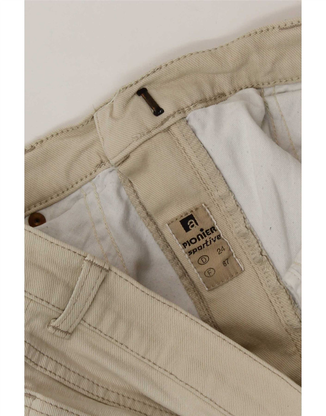 Vaqueros rectos para hombre Pionier W32 L28 Beige