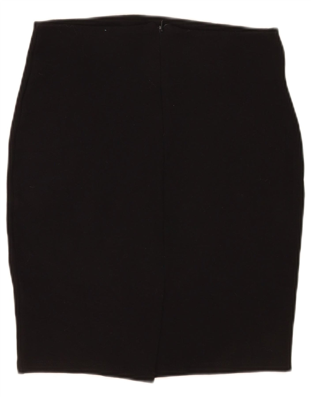 Falda Lápiz Zara Mujer Mediana W28 Viscosa Negra