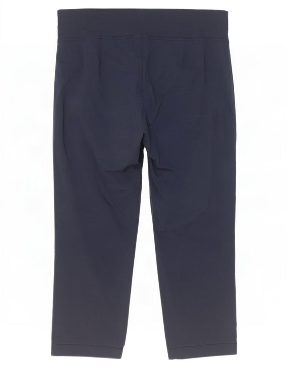 Marks & Spencer Pantalones Cortos Cónicos Autograph para Mujer W36 L25 Azul Marino