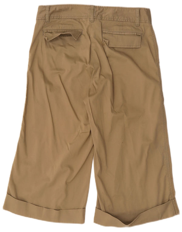 Gap Pantalones Capri de Cintura Alta para Mujer US 8 Medium W32 L19 Algodón Beige