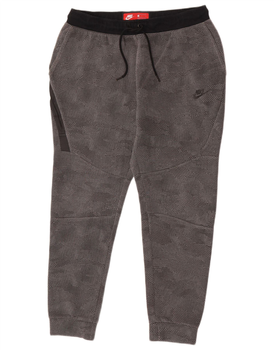Nike - Pantalones de chándal para hombre, color gris, algodón