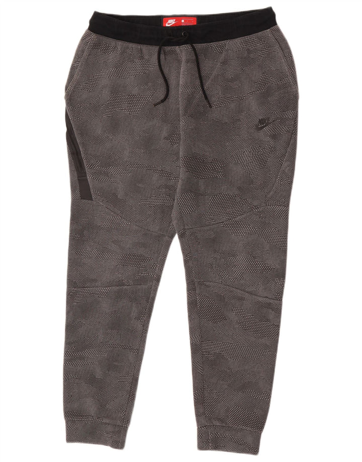 Nike - Pantalones de chándal para hombre, color gris, algodón