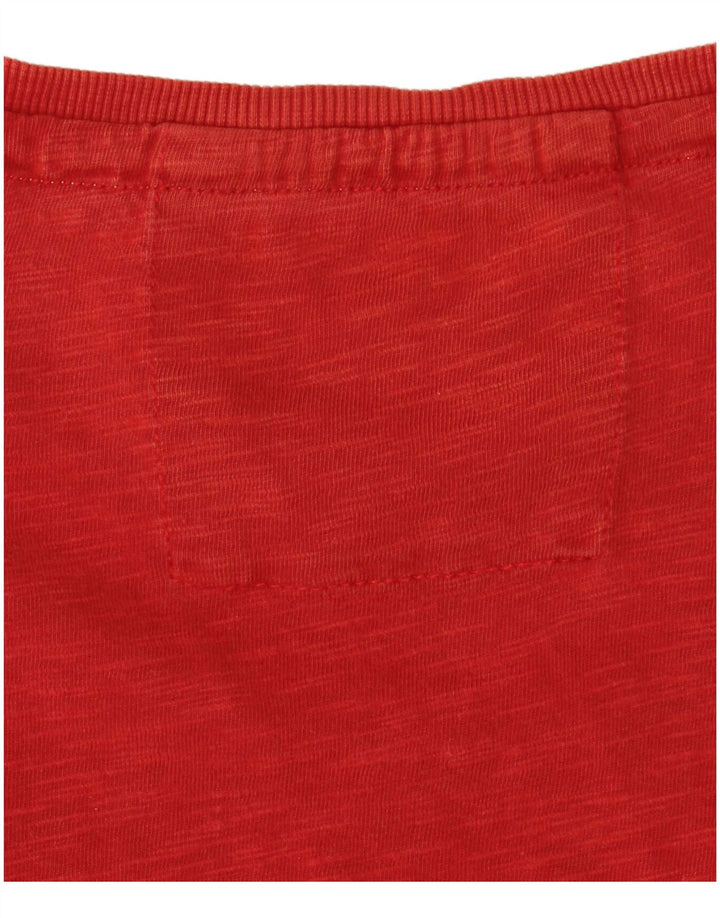 Napapijri Mens Heritage Top Manga Larga 3XL Rojo
