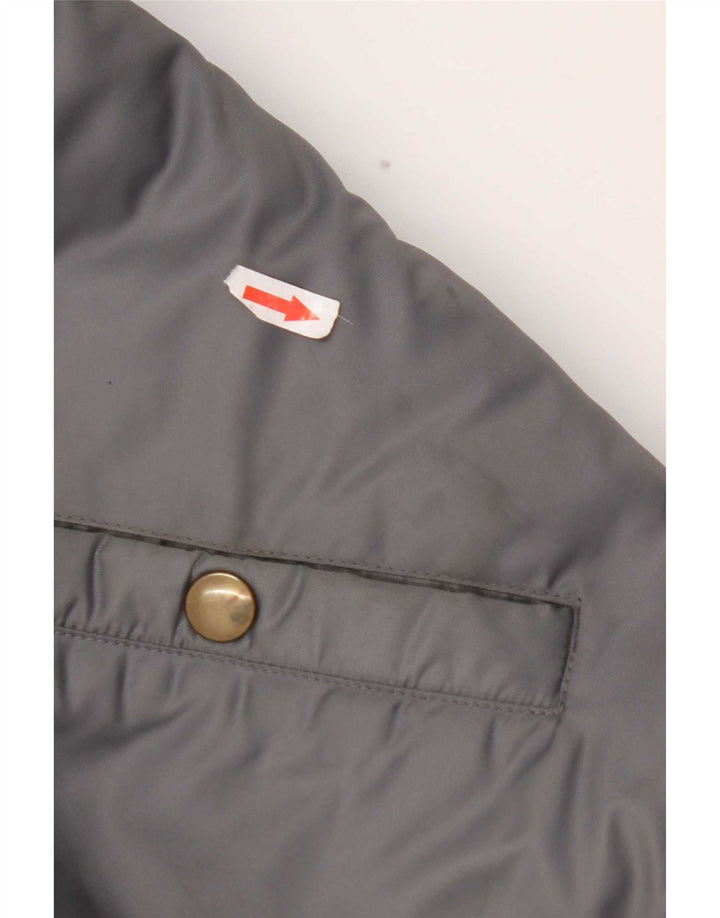 Chaqueta acolchada idéntica para hombre IT 56/58 XL Nylon gris color block