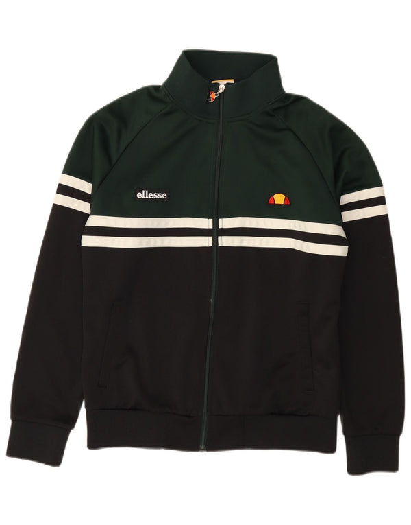 Ellesse Heritage - Chaqueta de chándal para hombre, color negro, talla pequeña